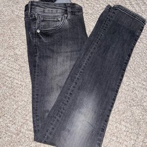Low waisted grey jeans from H&M